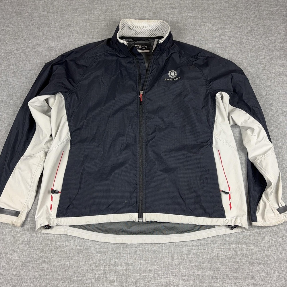 Henri Lloyd Marine Technology Jacket Mens 2XL Blue Windstopper Windbreaker